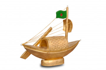 নৌকা- কাঠের শো পিচ