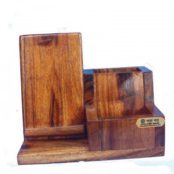মোবাইল স্ট্যান্ড (কাঠের)